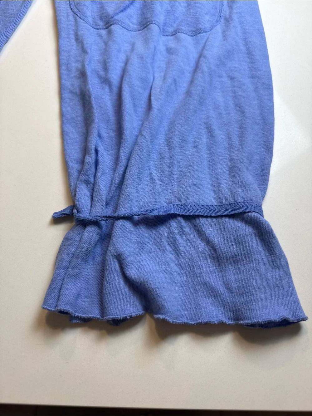 FREE PEOPLE Intimately - Organic Cotton Blue Lounge‎ Pants Size SP